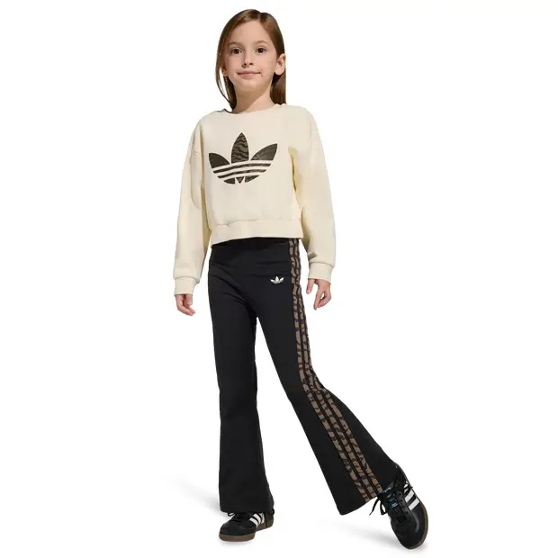 Boxy Crew Set Bambini - Tute da ginnastica Bianco - - 128 CM - Jersey di cotone White