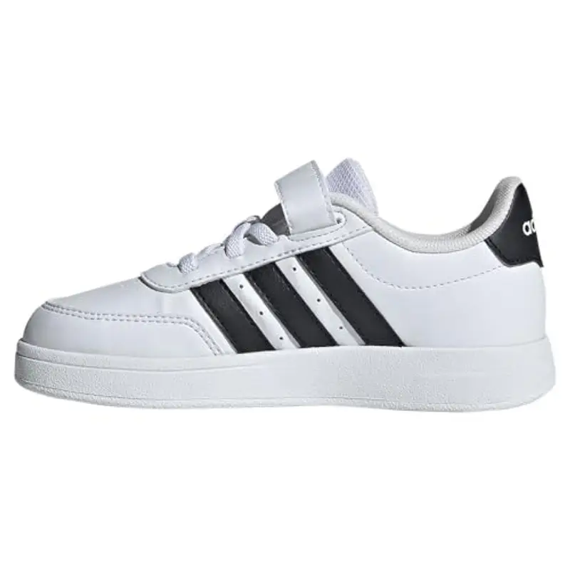 adidas BREAKNET 2.0 Shoes Children, Scarpe da Tennis Unisex-Adulto, Cloud White/Core Black/Core Black, 33.5 EU miniatura 3