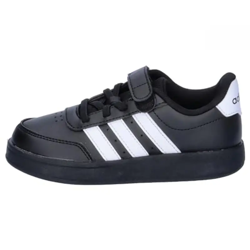 adidas BREAKNET 2.0 Shoes Children, Scarpe da Tennis Unisex-Adulto, Core Black/Cloud White/Cloud White, 34 EU miniatura 2