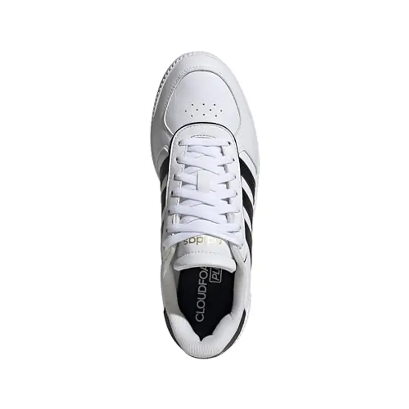 adidas Breaknet Sleek, Sneaker Donna, White Black Gold Metallic, 44 EU miniatura 2