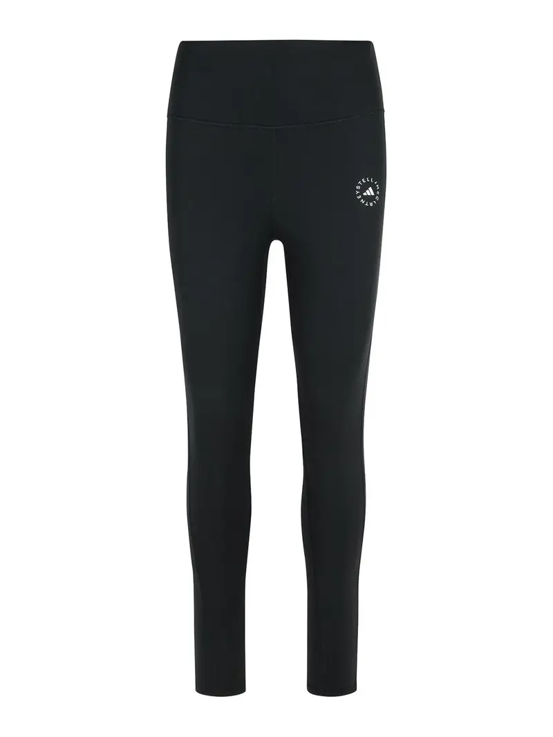 Allenamento di leggings in poliestere nere Nero