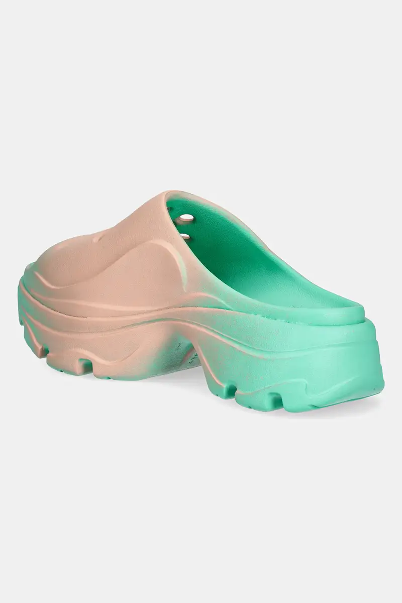ciabatte slide Clog donna colore verde JH8952 miniatura 3
