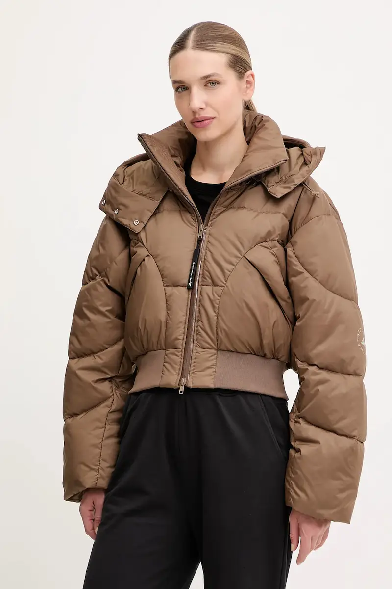 giacca ASMC Crop colore marrone JM3652