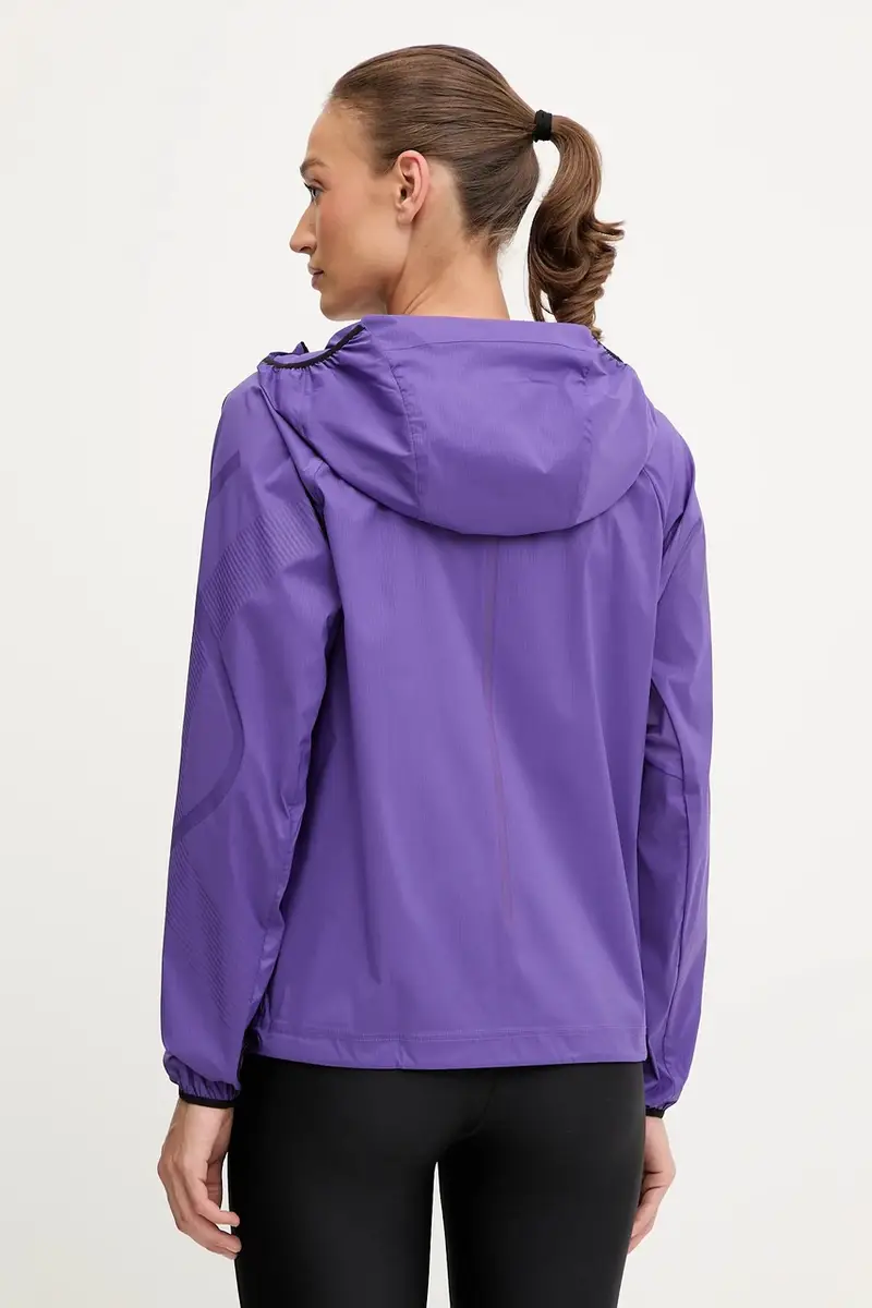 giacca da trekking colore violetto JX9082 miniatura 3