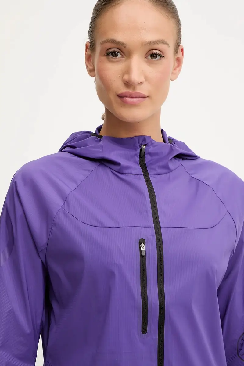 giacca da trekking colore violetto JX9082 miniatura 4