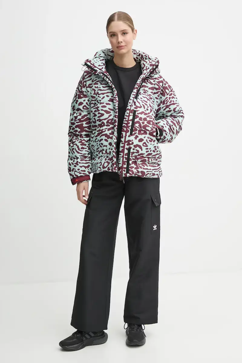 giacca donna colore turchese IW3844 miniatura 2