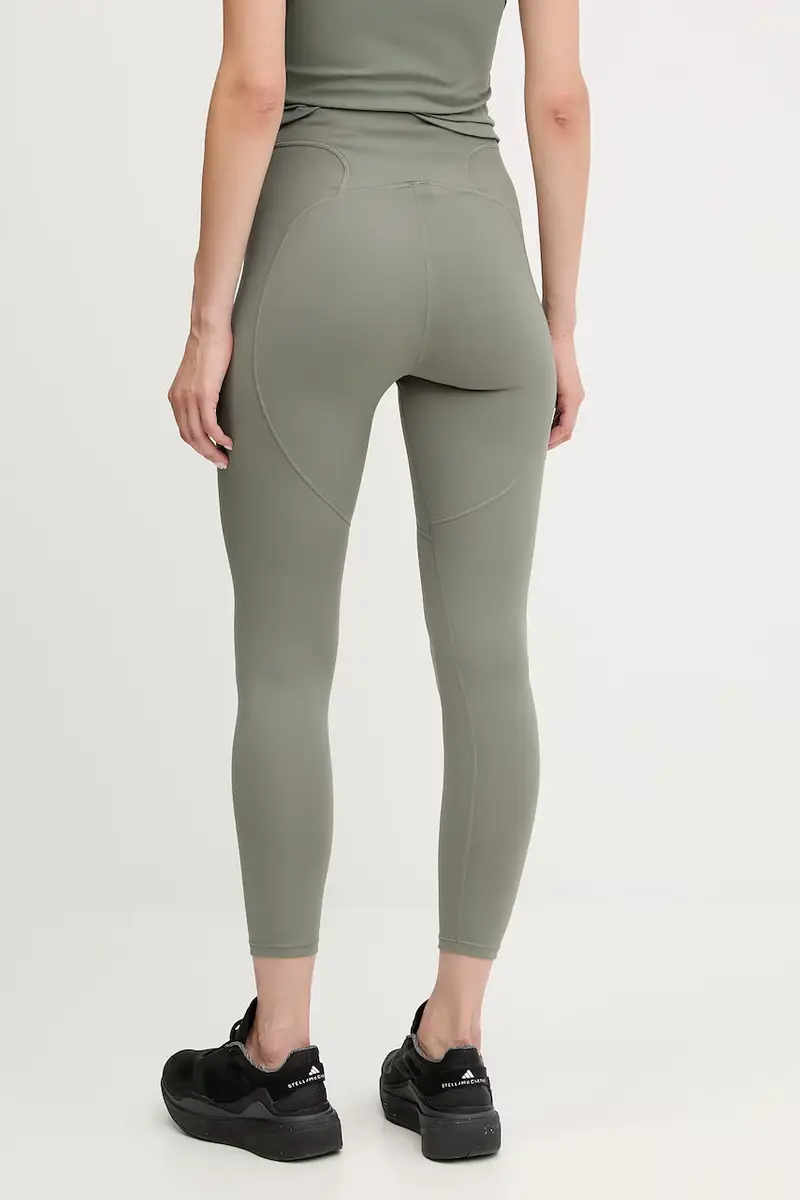 Adidas By Stella Mccartney Leggings Donna Verde 3670103 miniatura 3