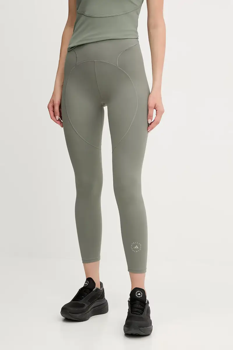 Adidas By Stella Mccartney Leggings Donna Verde 3670103
