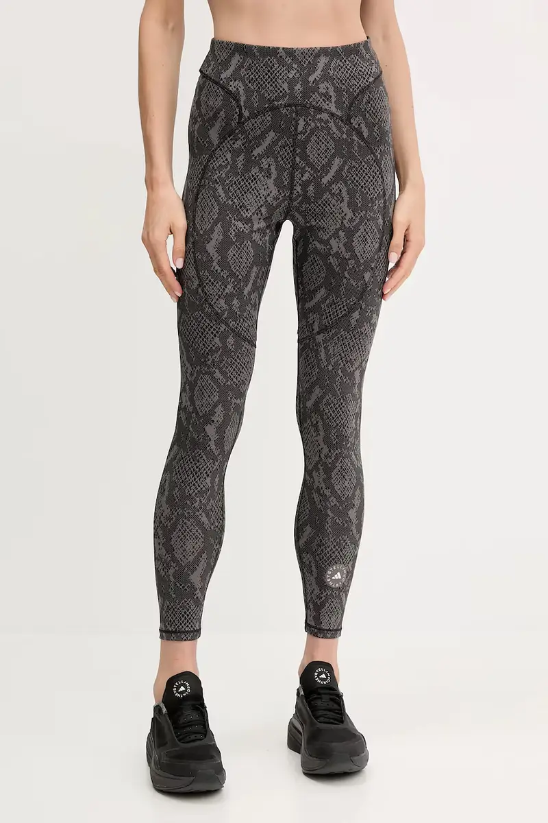 Adidas By Stella Mccartney Leggings Donna Grigio 3610110