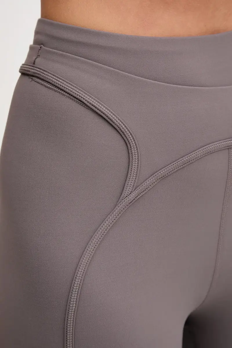 Adidas By Stella Mccartney Leggings Donna Marrone 3618769 miniatura 5