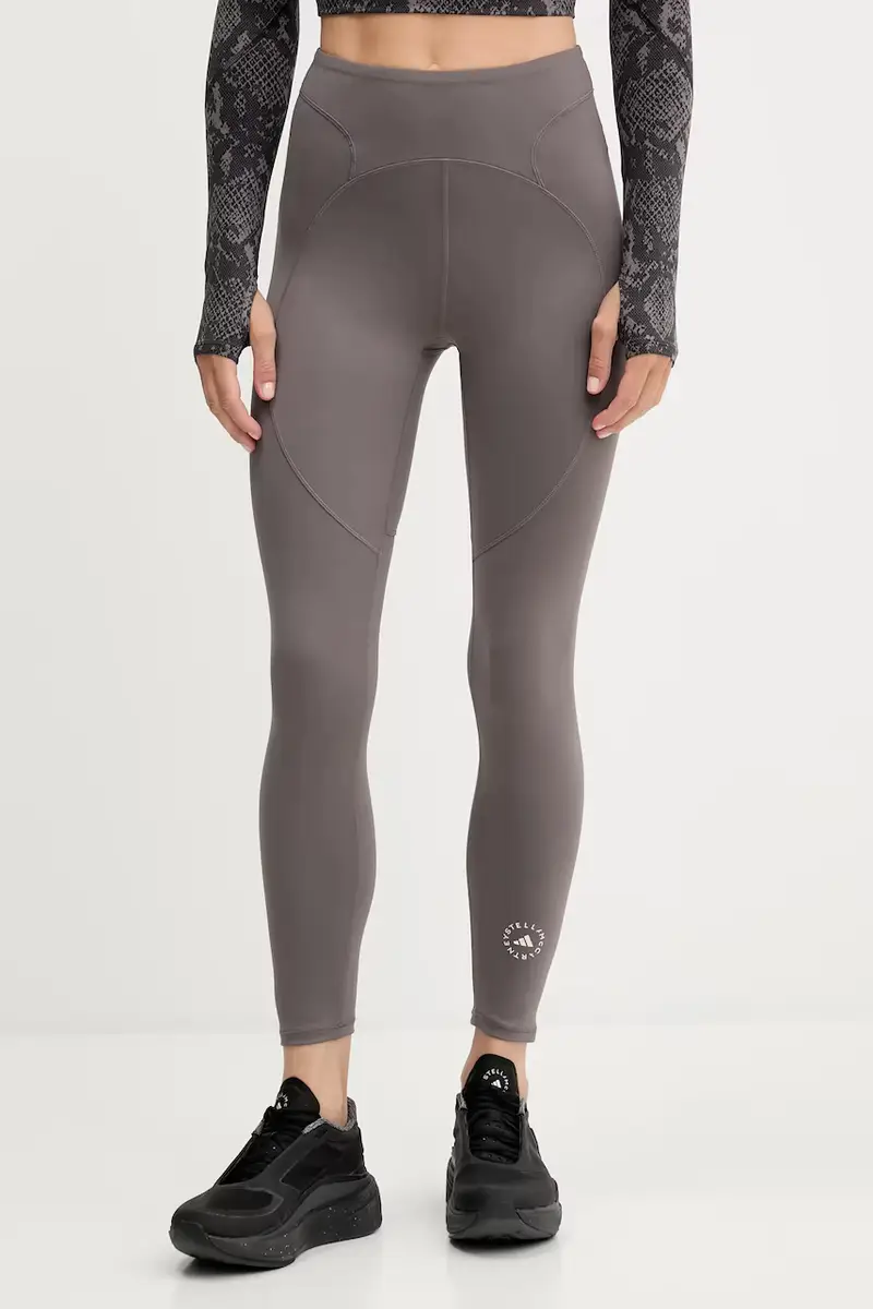 Adidas By Stella Mccartney Leggings Donna Marrone 3618726