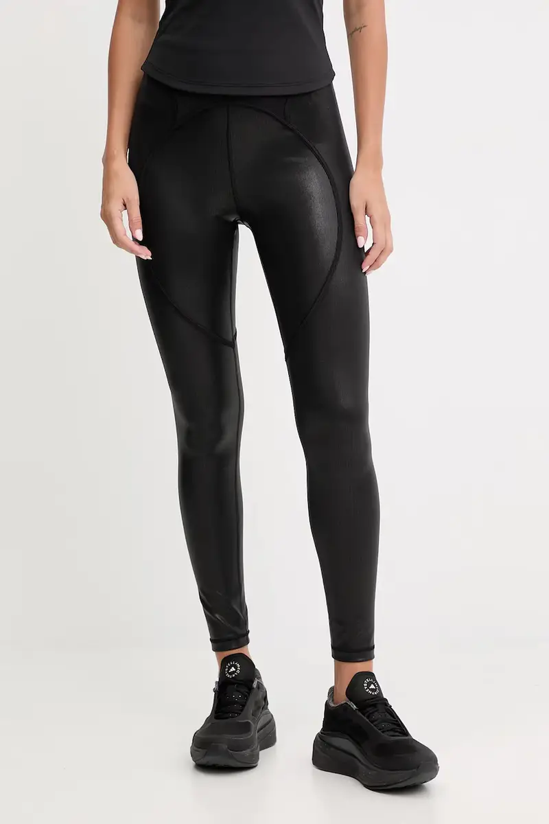 Adidas By Stella Mccartney Leggings Donna Nero 3640882