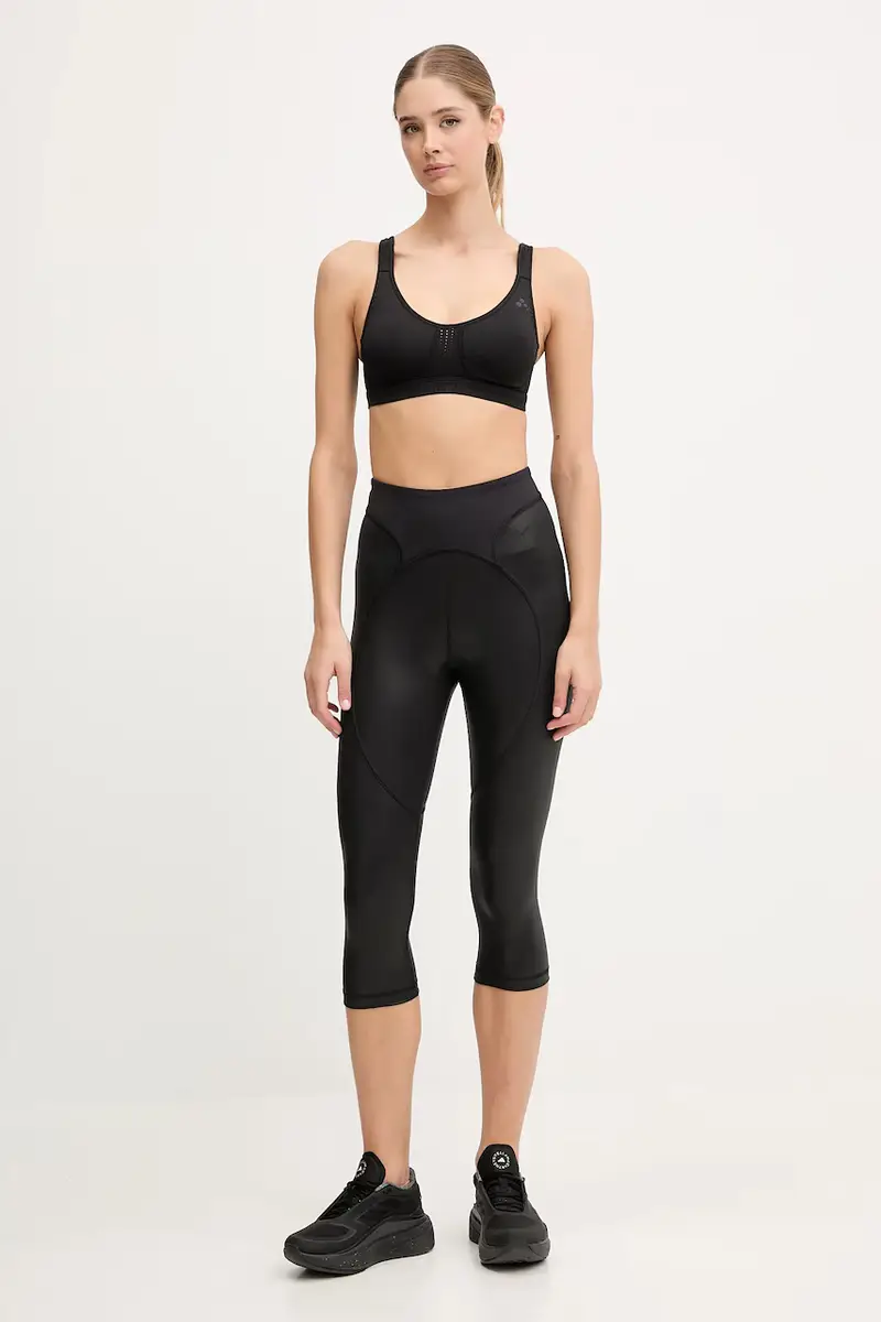 Adidas By Stella Mccartney Leggings Donna Nero 3647175 miniatura 2