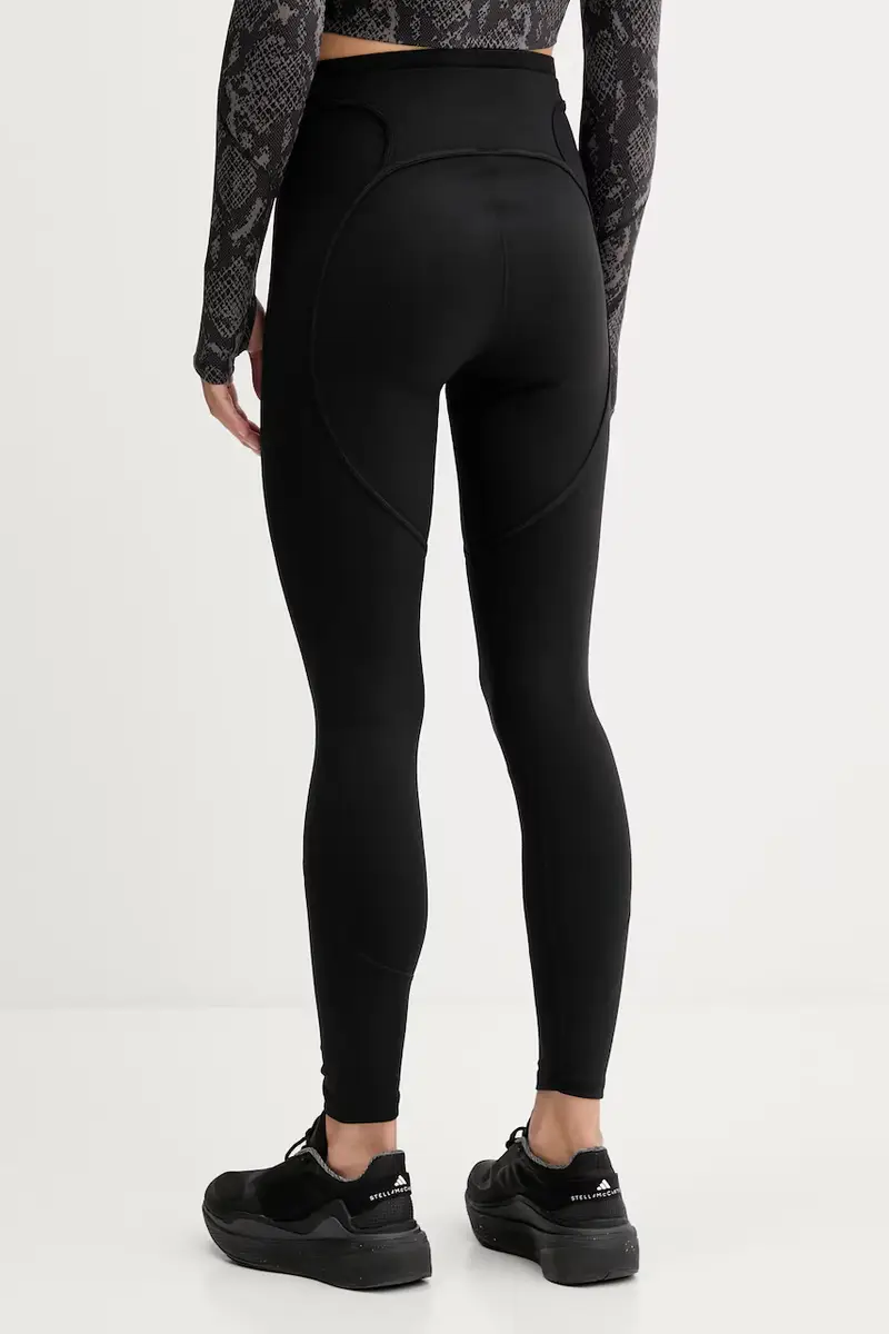 Adidas By Stella Mccartney Leggings Donna Nero 3639511 miniatura 3