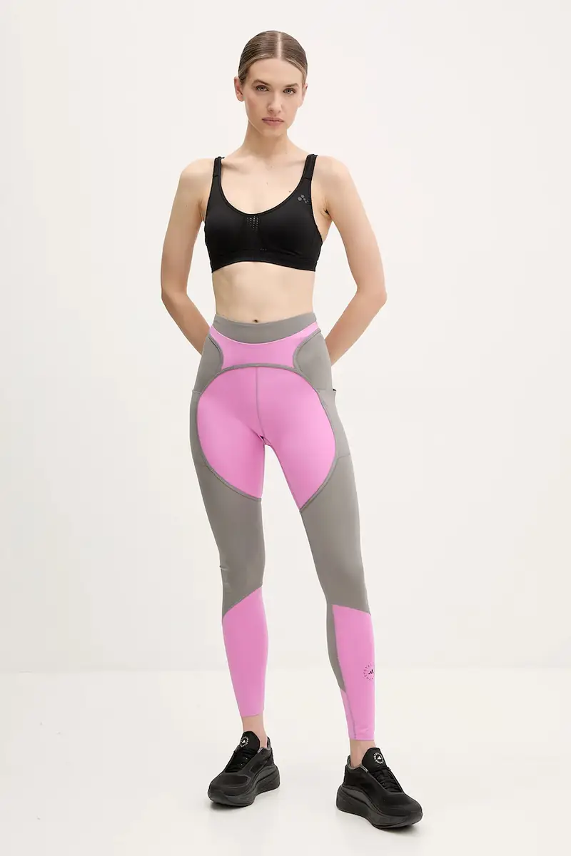 leggings da allenamento Two-Tone colore violetto JI5247 miniatura 2