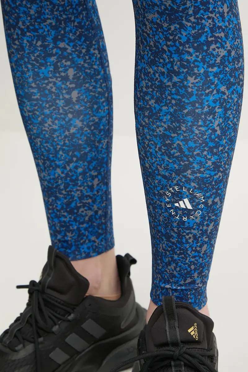 Adidas By Stella Mccartney Leggings Donna Blu 3314517 miniatura 4