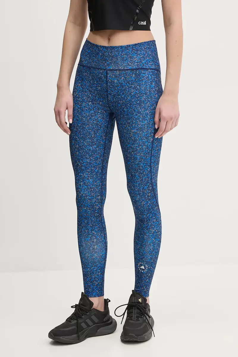 Adidas By Stella Mccartney Leggings Donna Blu 3314517