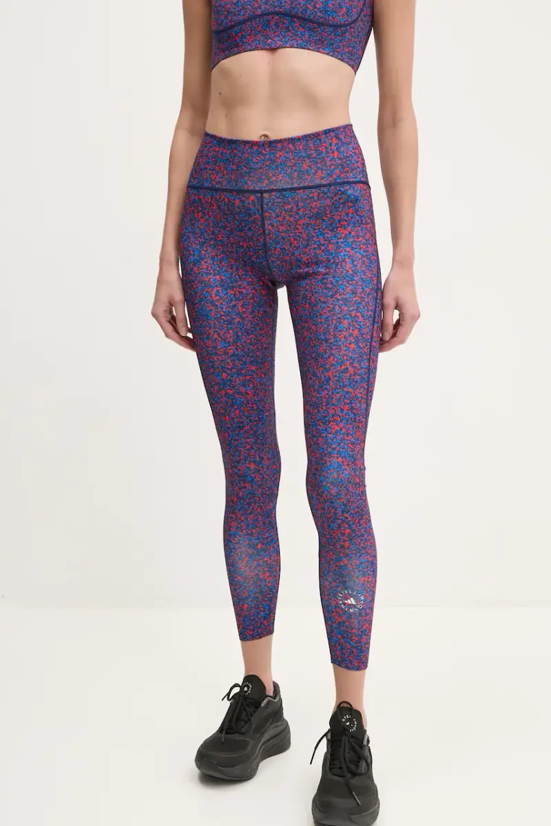 Adidas By Stella Mccartney Leggings Donna Blu 3133413