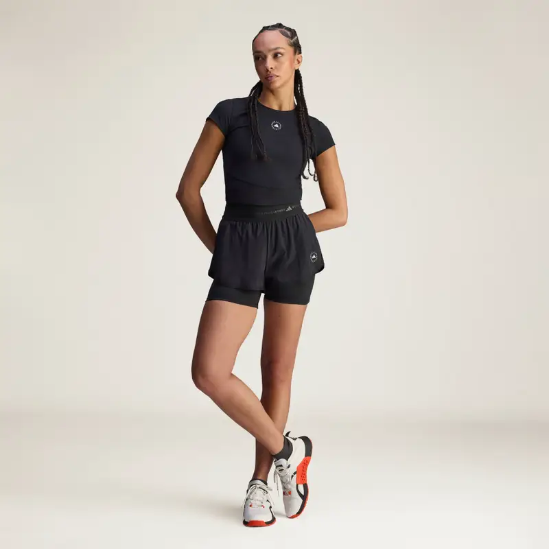 By Stella McCartney maglietta da allenamento Black miniatura 3