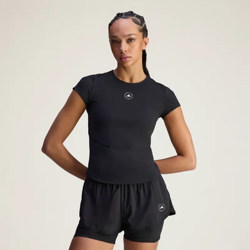 By Stella McCartney maglietta da allenamento Black