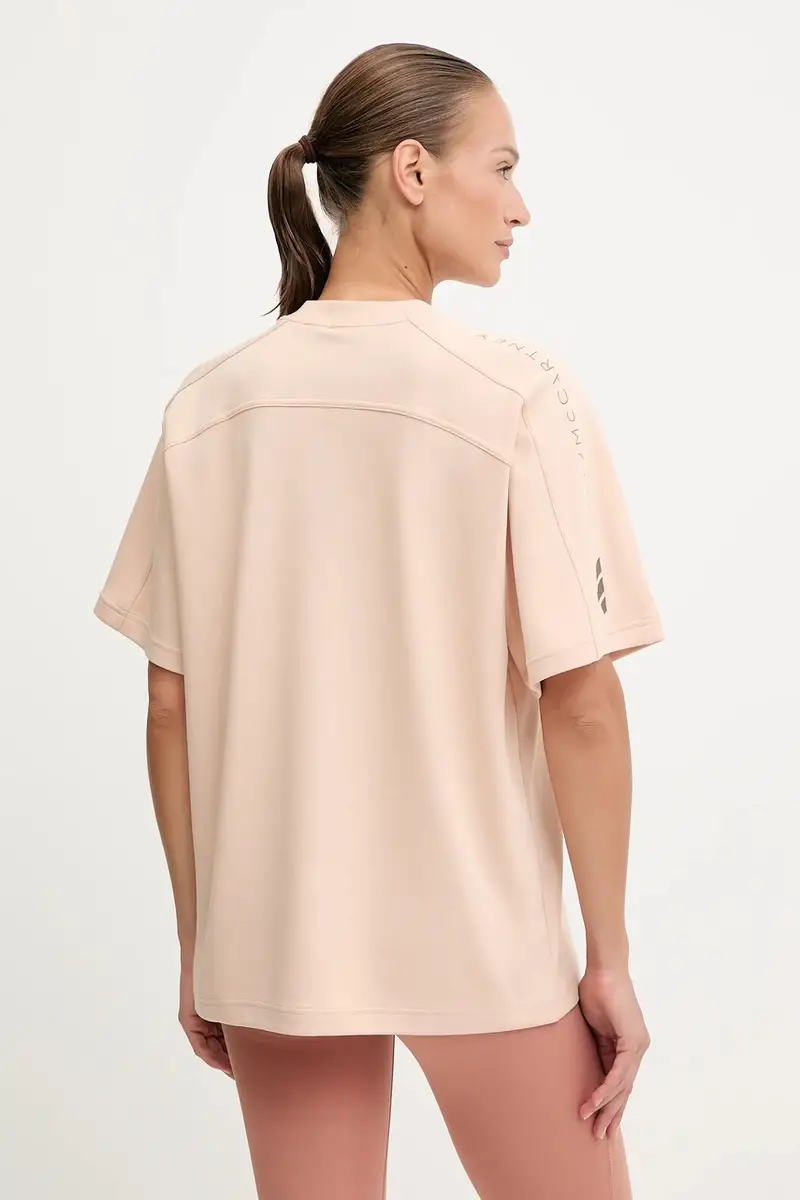 maglietta da sport donna colore beige JW4525 miniatura 3