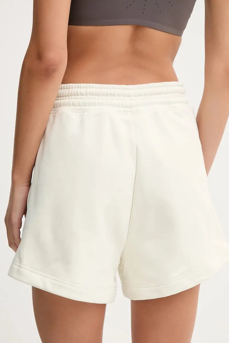 pantaloncini da allenamento donna colore beige JX6786 miniatura 3