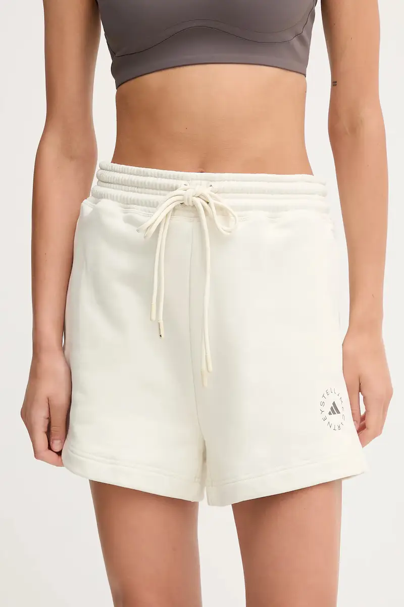 pantaloncini da allenamento donna colore beige JX6786