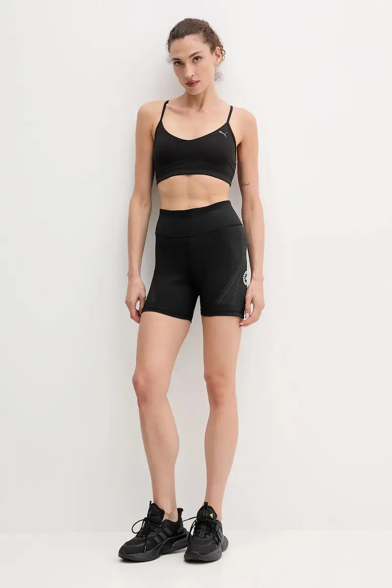 pantaloncini da allenamento donna colore nero JW2024 miniatura 2