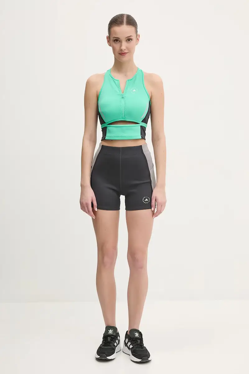 pantaloncini donna colore grigio JG1057 miniatura 2