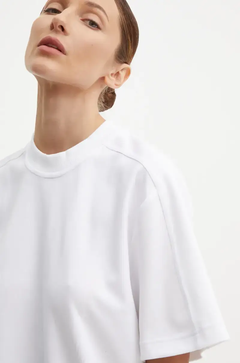 Adidas By Stella Mccartney T-shirt Donna Bianco 3576826 miniatura 4