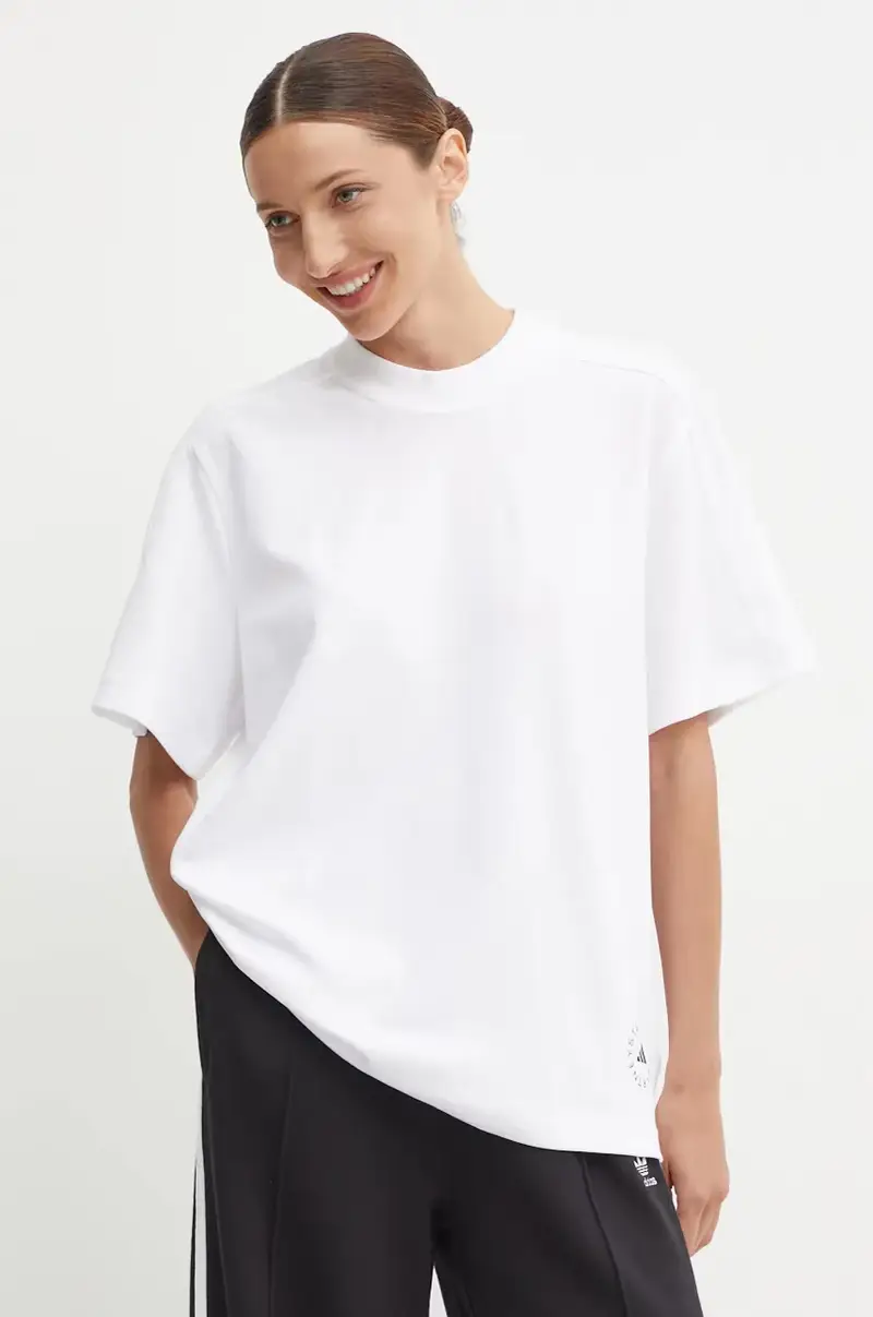 Adidas By Stella Mccartney T-shirt Donna Bianco 3576826