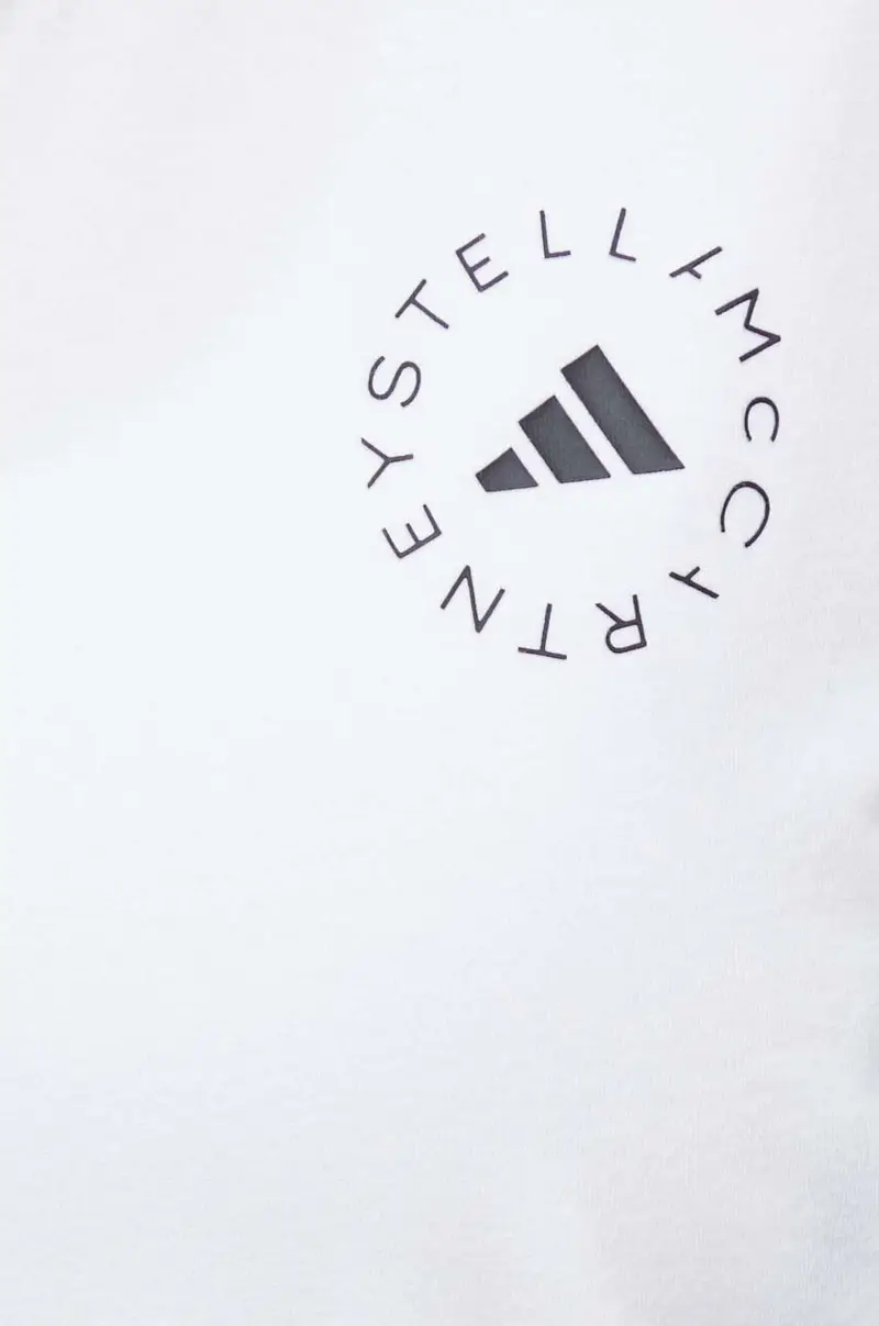 Adidas By Stella Mccartney T-shirt Donna Bianco 3576331 miniatura 5