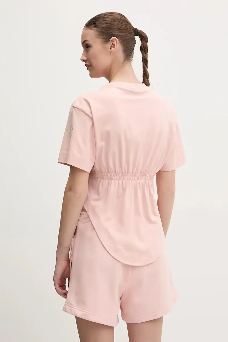 Adidas By Stella Mccartney T-shirt Donna Rosa 3339046 miniatura 3
