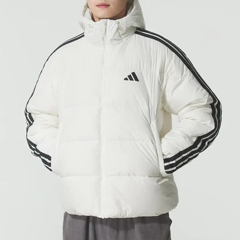 Caldo Sport Antivento con Cappuccio Casual a Righe Manica Lunga Piumino Uomo capispalla KC2494 XL miniatura 5