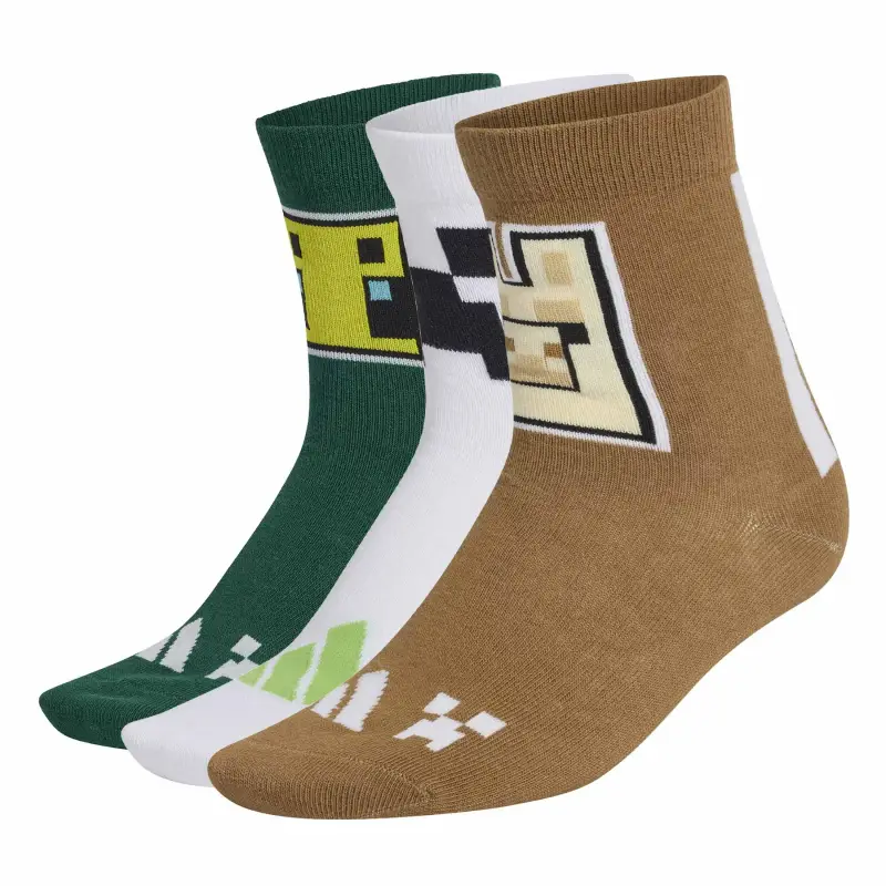 Calze bambino adidas Minecraft (x3)