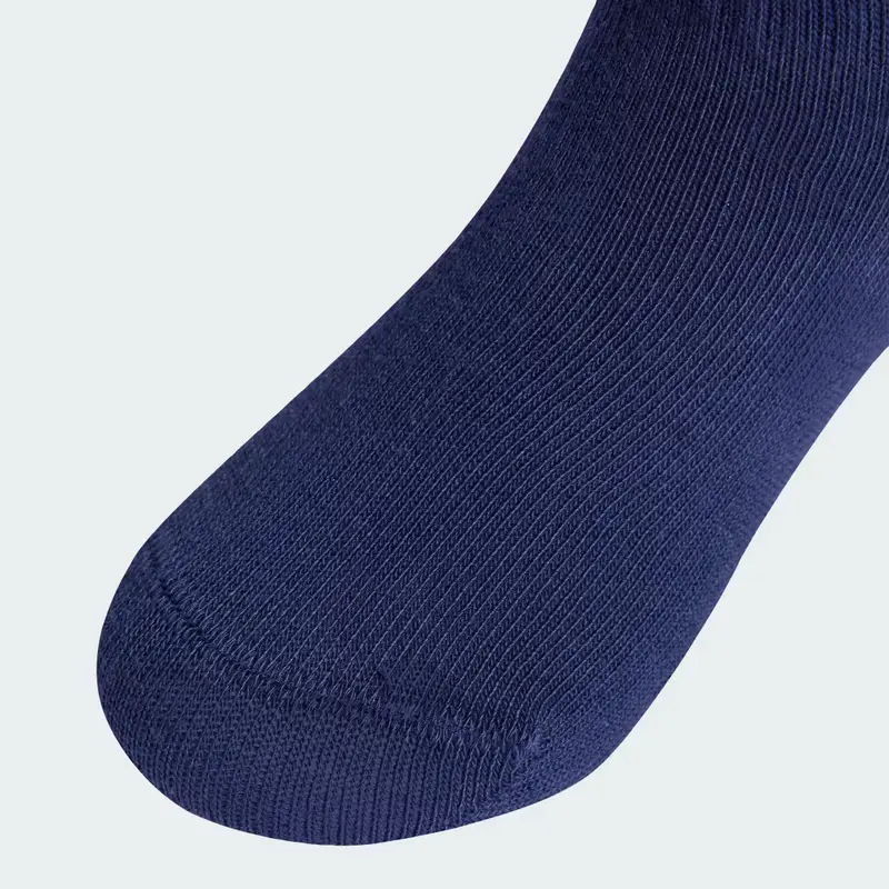 Calzini a 3 Strisce Crew 6 paia bambini White miniatura 3