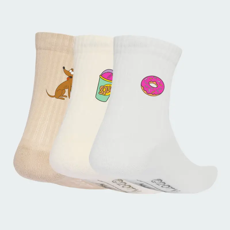 Calzini adidas The Simpsons Bambini Wonder Beige miniatura 2