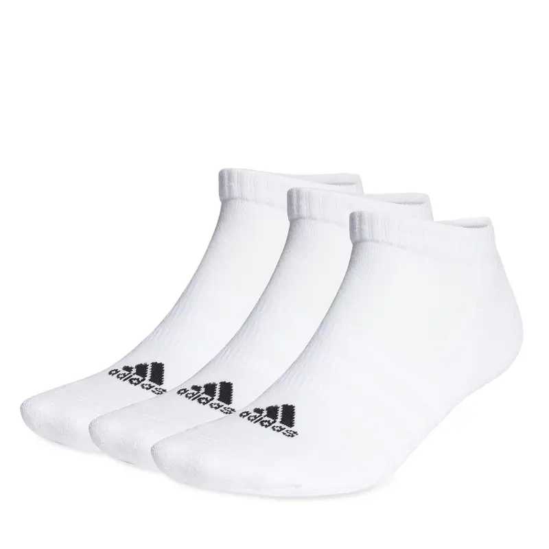 Calzini corti adidas Cushioned Low-Cut Socks 3 Pairs HT3434 Bianco