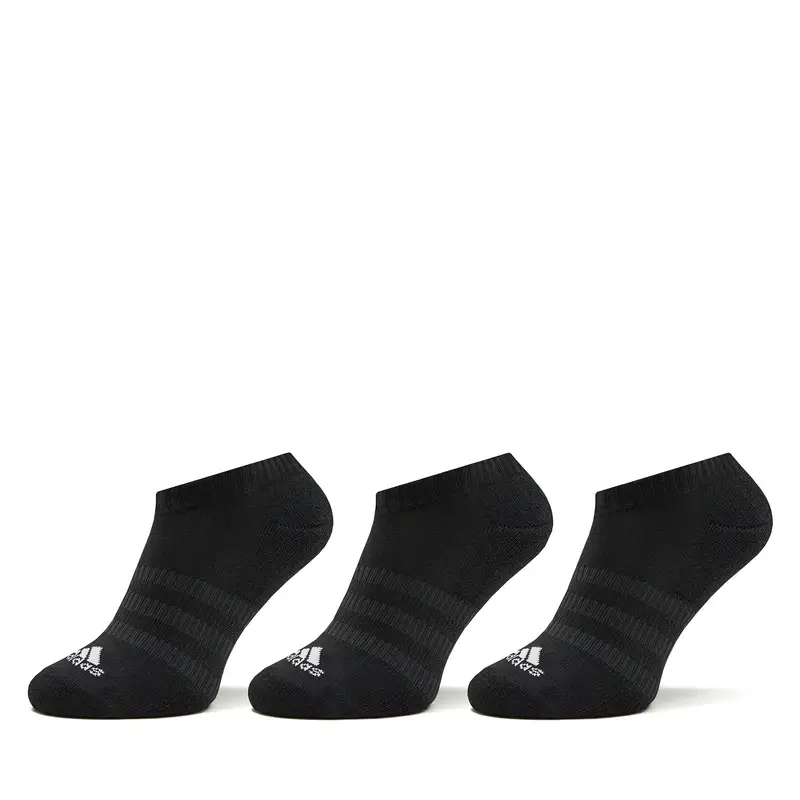 Calzini corti adidas Cushioned Low-Cut Socks 3 Pairs IC1332 Nero