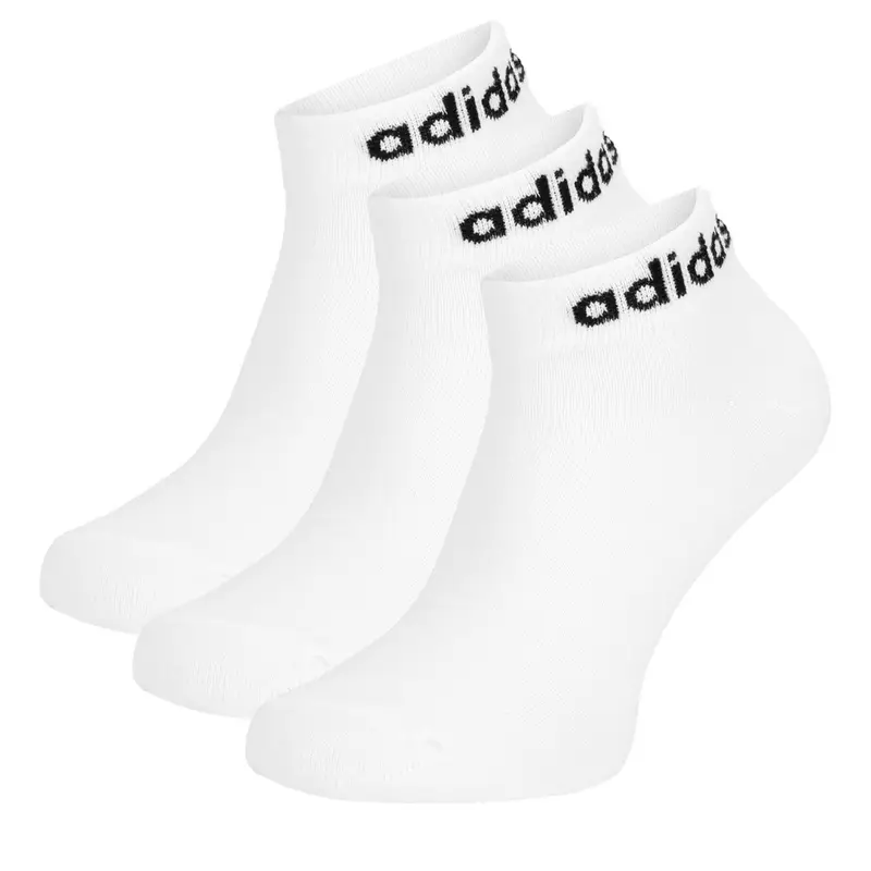 Calzini corti adidas HT3451 3-PACK Bianco