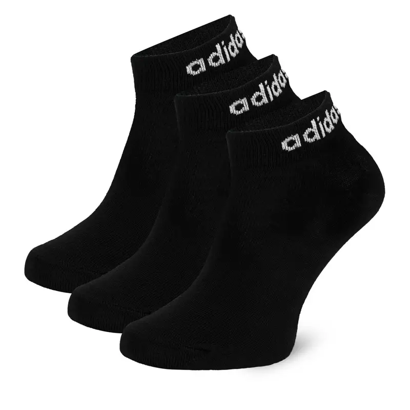 Calzini corti adidas IC1305 3-PACK Nero
