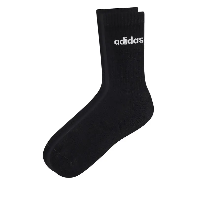 Calzini lunghi adidas IC1301 3-PACK Nero
