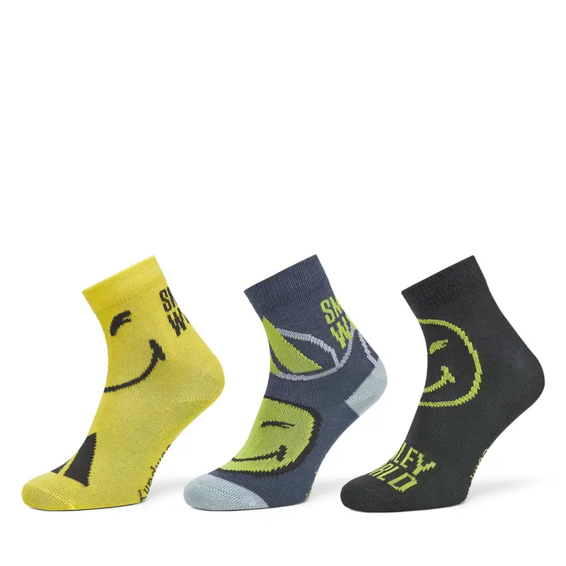 Calzini lunghi adidas Smiley World JG5804 Multicolore