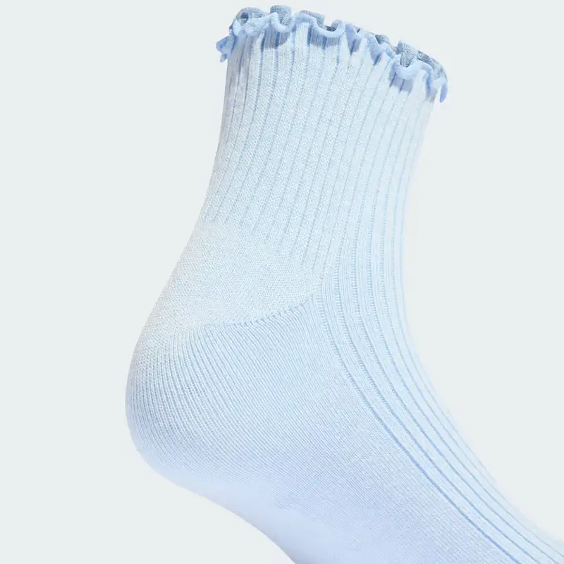 Calzini Ruffle Quarter Crystal Sky miniatura 3