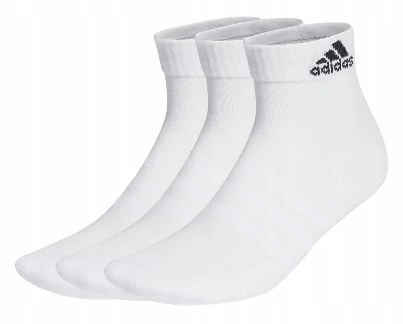 Calzini Unisex Confezione da 3-Cushioned Sportswear Ankle | Adidas Bianco
