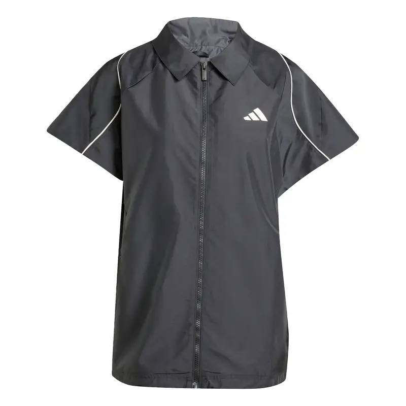 Camicia da donna adidas Stadium Cover Up Noir