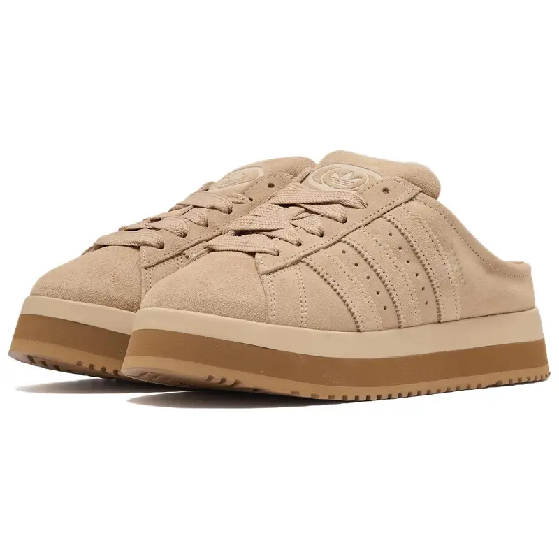 Campus 00s Winter Low Beige Magico Sneakers da Donna Marrone Gomma JR3732 36 miniatura 5