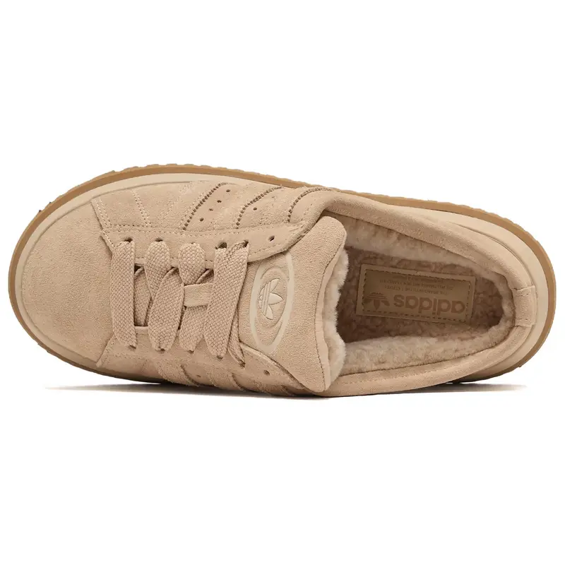 Campus 00s Winter Low Beige Magico Sneakers da Donna Marrone Gomma JR3732 37⅓ miniatura 2