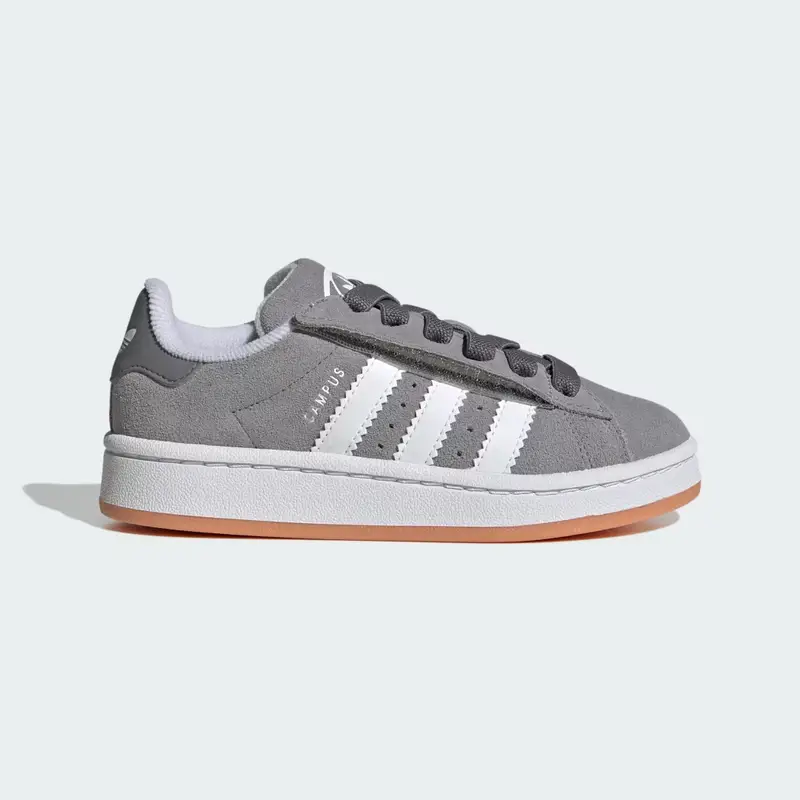 Campus 2000 Scarpe Chiusura Comfort Laccio Elastico Bambino Grey Three
