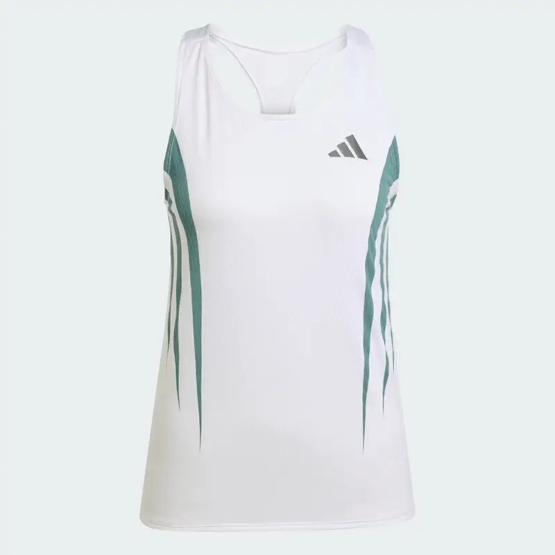 Canotta Adizero Archive da Corsa Singlet White miniatura 4